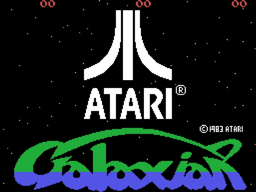 Title Screen of Galaxian for Colecovision